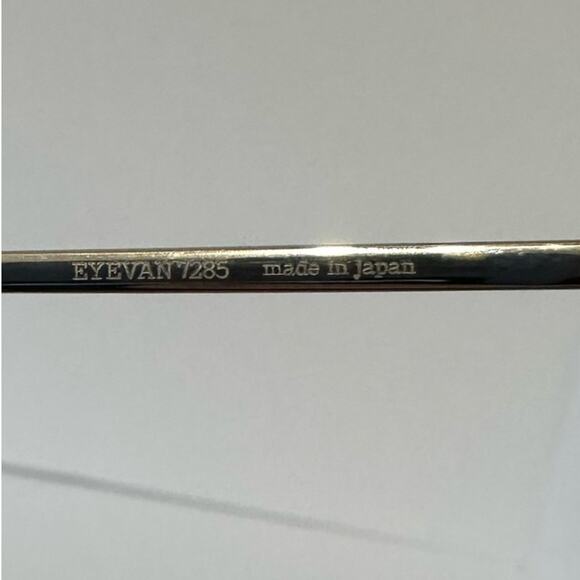 Eyevan 7285 Titanium Rim Sunglasses Style 722 Grey Lens size 49-22-148 main image 5